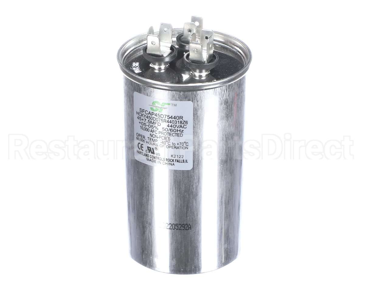 SFCAP45D75440R Trane Capacitor; 45+7.5Mfd 370/440V Round Run