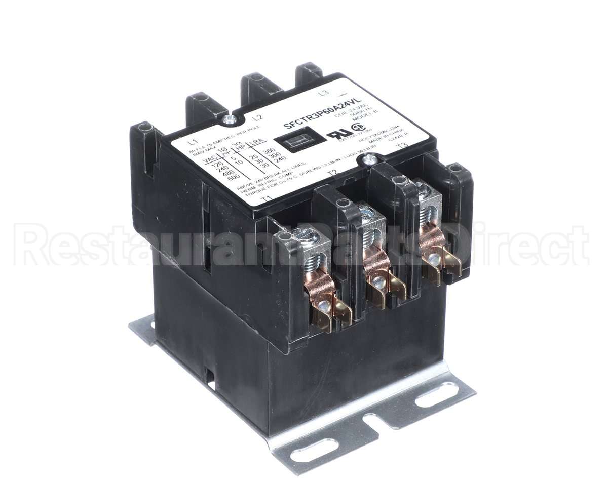 SFCTR3P60A24VL Trane Contactor, 3P 60A 24Vac