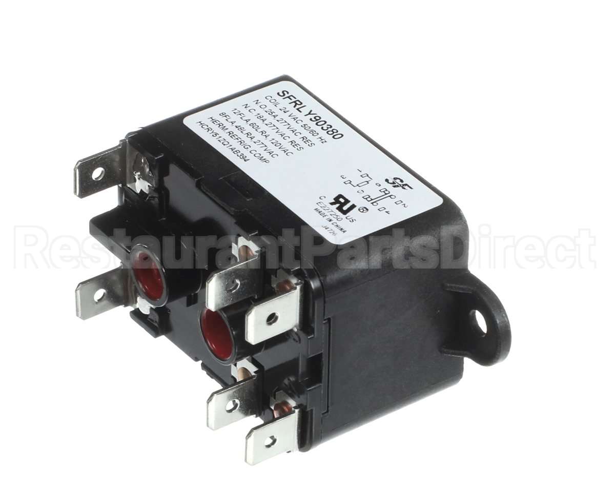 SFRLY90380 Trane Relay; 1No/1Nc, 24 Vac, 50/60Hz, 1/4In