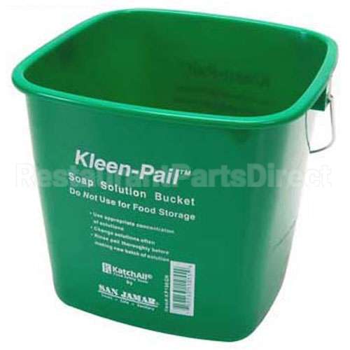 SJKP196GN Compatible San Jamar Pail Green 6Qt