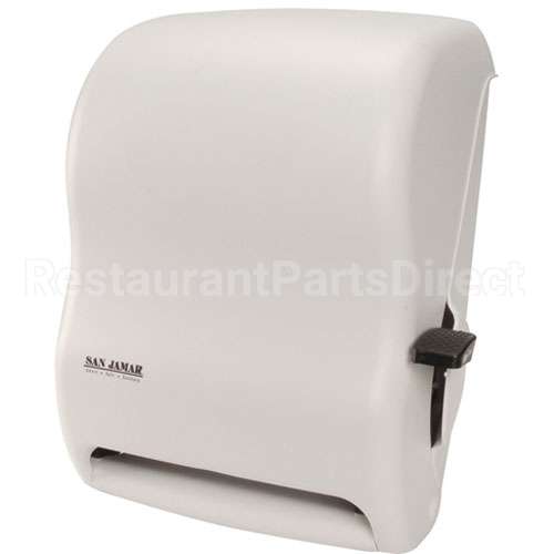 SJT900WH Compatible San Jamar Dispenser, Towel, Lever, White