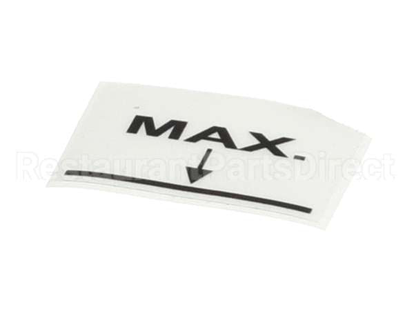 SL300951248 Carpigiani Mix Maximum Level Decal