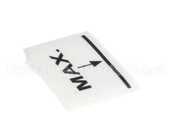 SL300951248 Carpigiani Mix Maximum Level Decal