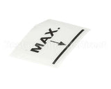 SL300951248 Carpigiani Mix Maximum Level Decal