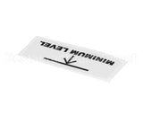 SL300951249 Carpigiani Mix Minimum Level Decal