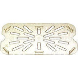 SP-317 Compatible Cambro Drain Tray 1/4 Size-135 Clear