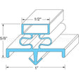 SP-691-1 Compatible Midwest Appliance Parts Door Gasket 24-1/2" X 62-1/2"