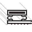 SRK7000272-24 Compatible Sertek Door Gasket - 18.5 X 21.5
