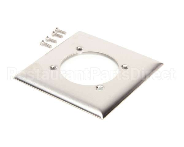 SS701 Hubbell Lighting Ss Wall Plate 2 Gang Sgl Recpt