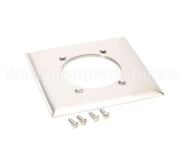 SS701 Hubbell Lighting Ss Wall Plate 2 Gang Sgl Recpt