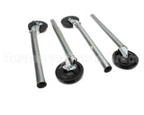 SU-25S Advance Tabco Caster, 5 Set 4 Locking