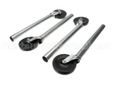 SU-25S Advance Tabco Caster, 5 Set 4 Locking