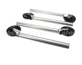 SU-25S Advance Tabco Caster, 5 Set 4 Locking