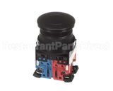 SW-37276 Alto Shaam Push Button,Black,Mushroom