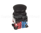 SW-37276 Alto Shaam Push Button,Black,Mushroom