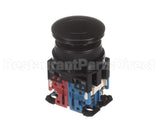 SW-37276 Alto Shaam Push Button,Black,Mushroom