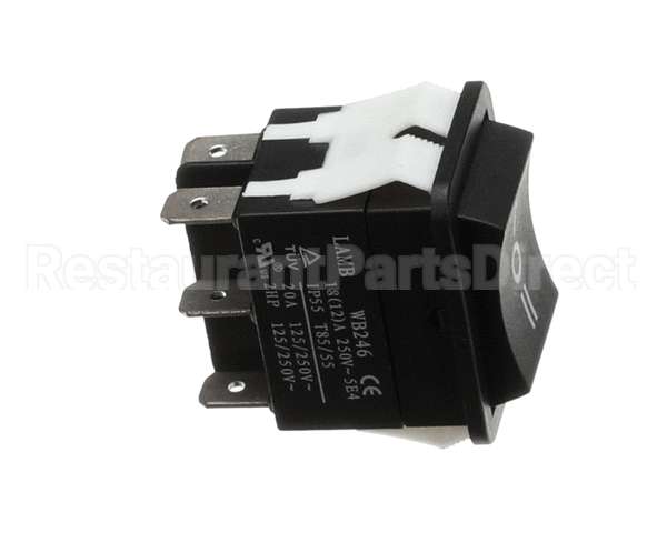 SW-38664 Alto Shaam Switch,Rocker,Dpdt,20A,125V,
