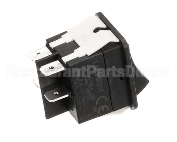 SW-38665 Alto Shaam Switch,Rocker,Dpdt,20A,125V,