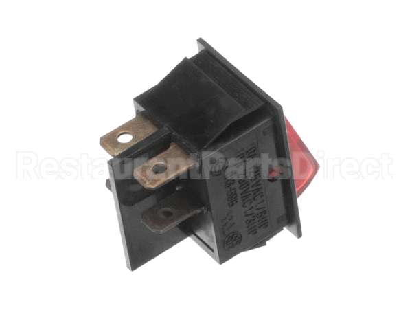 TB-300E-39-2 Thunderbird Red Rocker Switch