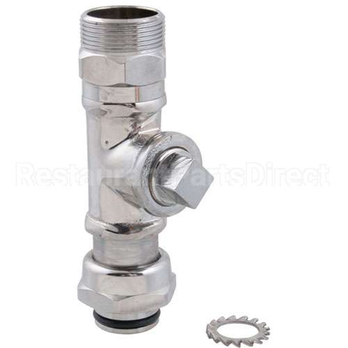 TEE-EZK Compatible TS Brass Tee, Swivel, Ez Install, Chrome