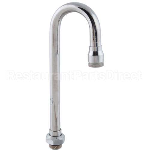 TS132X Compatible TS Brass Spout, Gooseneck (9")