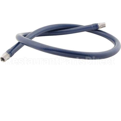 TSHW-2C-60 Compatible TS Brass Hose, Water, 60"L, 1/2"Nptmthd