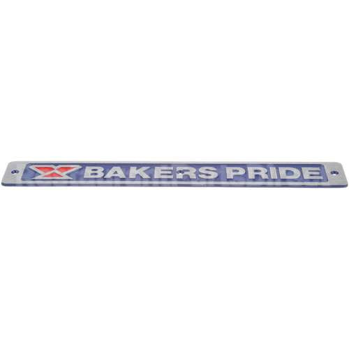 U1043X Compatible Bakers Pride Nameplate