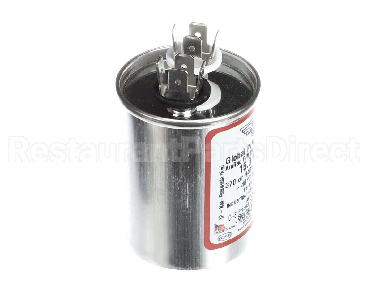 USA2209 Trane Capacitor; 15Mfd 370/440V Round Usa Made
