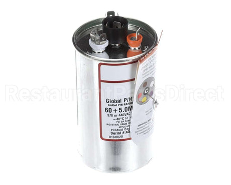 USA2220B Trane Capacitor; 60/5Mfd 370/440V Rnd Usa Made
