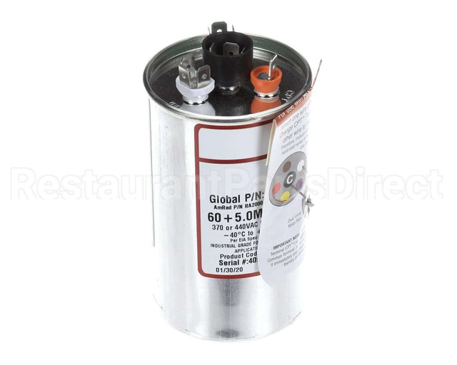 USA2220B Trane Capacitor; 60/5Mfd 370/440V Rnd Usa Made