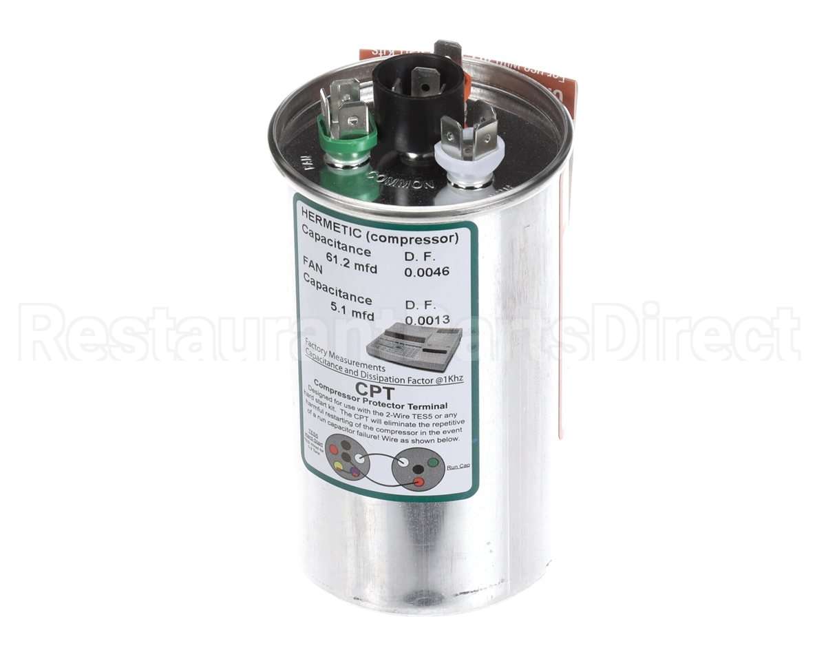 USA2220B Trane Capacitor; 60/5Mfd 370/440V Rnd Usa Made