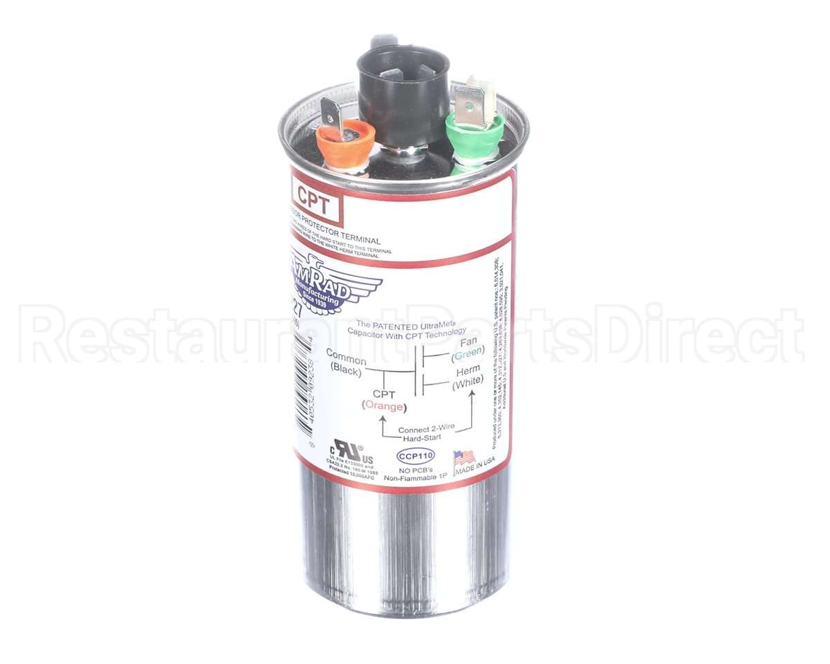 USA2227 Trane Capacitor; 35/5Mfd 370/440V Rnd Usa Made