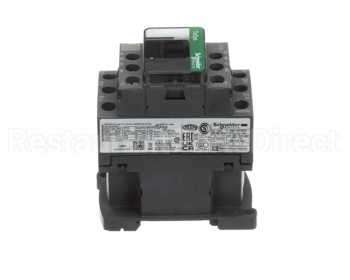 V09000 Aaon Contactor 3P 18A 24V