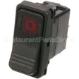 V132B101-1RZ00-000 Compatible Carter Hoffman Switch, Rocker - Lighted