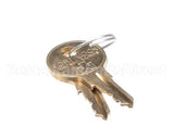 V288AL Grindmaster Cecilware Keys (2 Per Ring) For Cam Lock