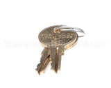 V288AL Grindmaster Cecilware Keys (2 Per Ring) For Cam Lock