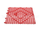 VM5280RD San Jamar Versa-Mat 1'X1' Bar Mat, Red C&C