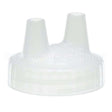 VOL2200-13 Compatible Vollrath Ketchup Lid - Double Tip, Clear