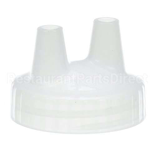 VOL2200-13 Compatible Vollrath Ketchup Lid - Double Tip, Clear