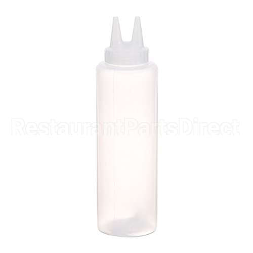 VOL2212-13 Compatible Vollrath Bottle, Squeeze, Twin Tip, 12Oz