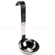 VOL4970420 Compatible Vollrath 4Oz Black Ladle Short Handle