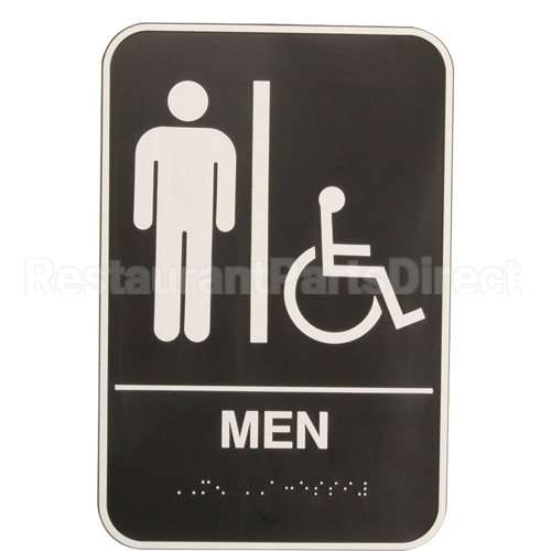 VOL5631 Compatible Vollrath Sign Men 6X9 Men