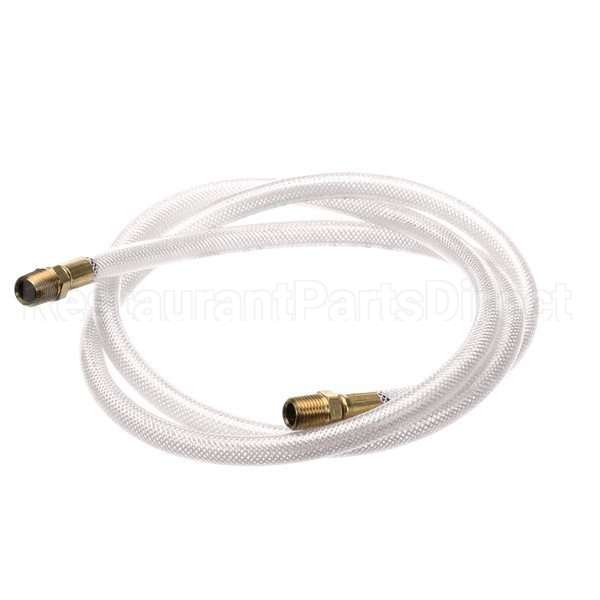VT437 Compatible Biro Hose 5Ft Nylobrade 1/4Mpt W/Crimped