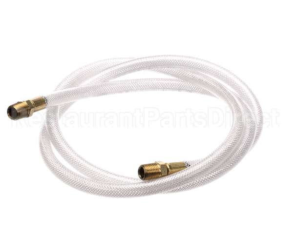 VT437 Biro Hose 5Ft Nylobrade 1/4Mpt W/Crimped