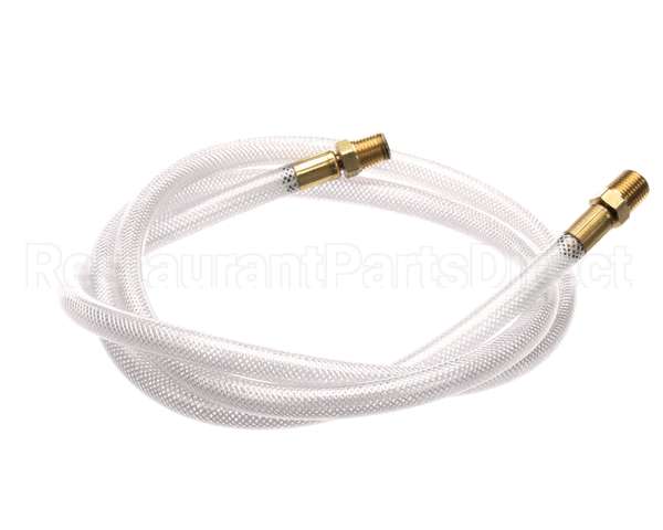 VT437 Biro Hose 5Ft Nylobrade 1/4Mpt W/Crimped