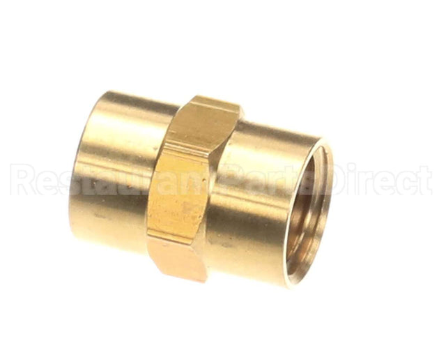 VT487S Biro Coupling 1/4Fpt 7/8 L 11/16 W,Brass