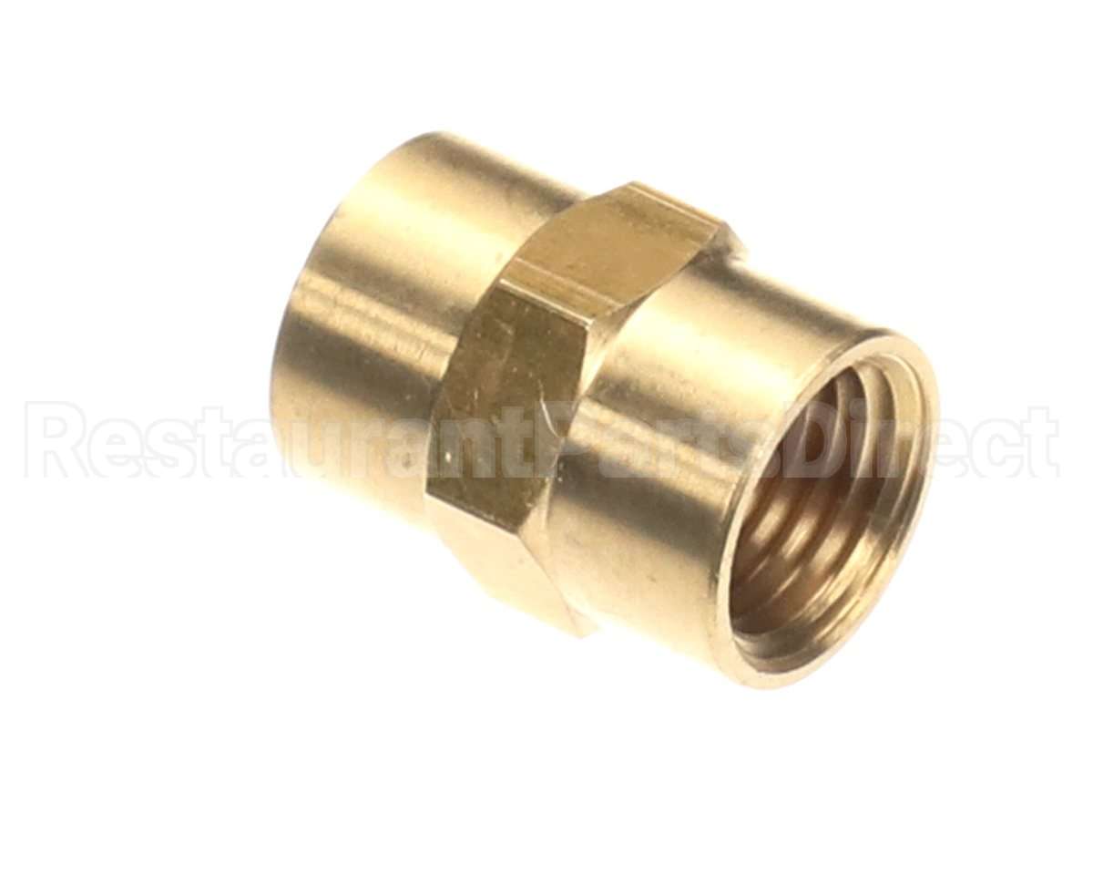VT487S Biro Coupling 1/4Fpt 7/8 L 11/16 W,Brass
