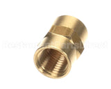 VT487S Biro Coupling 1/4Fpt 7/8 L 11/16 W,Brass