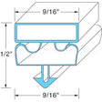 VT50876403 Compatible Victory Door Gasket