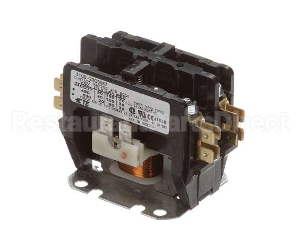W0570655 Grindmaster Cecilware Contactor,240-600V,24Vac Coil